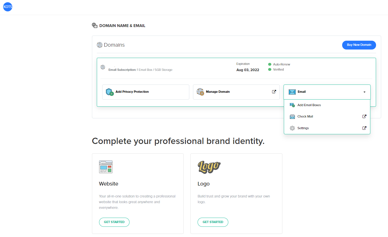 How To Create An Email Address For Your New Domain IncFile